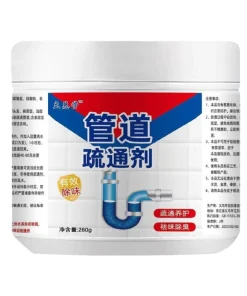 2 lọ bột thông cống, bột thông tắc bồn cầu 260g